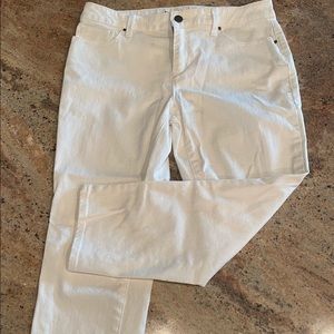 Chico’s PLATINUM Crop jeans Sz 0